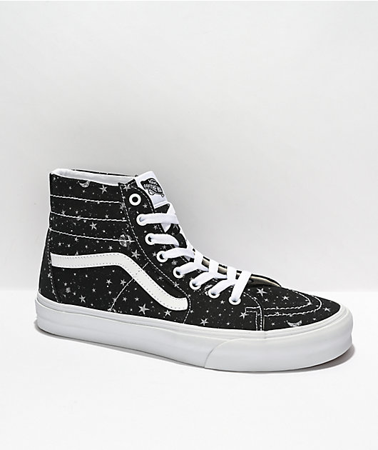 Vans SK8-HI Space Star Gazer cheapest Black White Sneakers Shoes VN0A4U16CZ41 Size 13