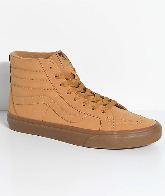 vans sk8 hi marron