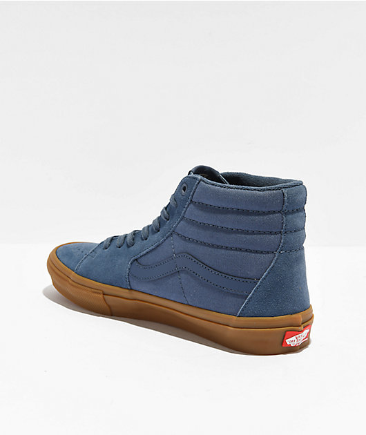 Navy blue sale skate shoes