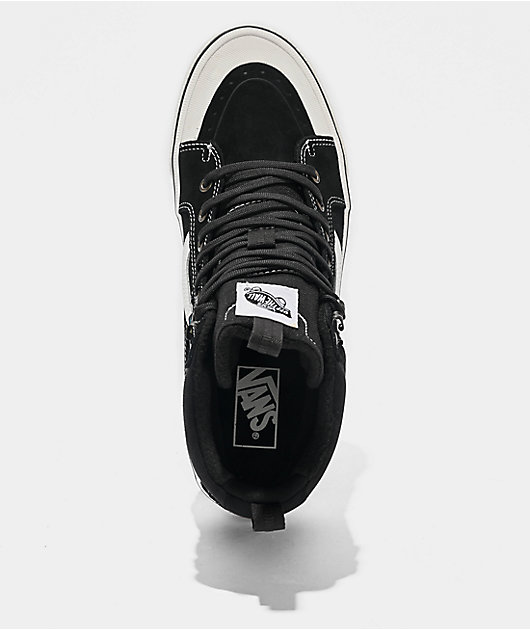 Vans Sk8 Hi Waterproof MTE Black & White Shoes