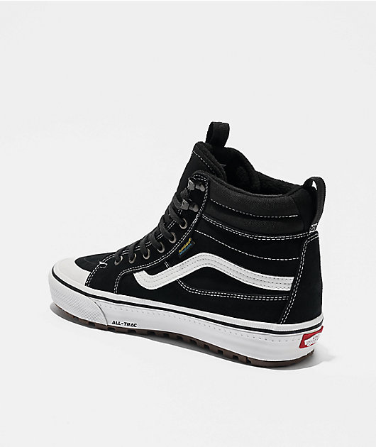 Vans Sk8 Hi Waterproof MTE Black & White Shoes