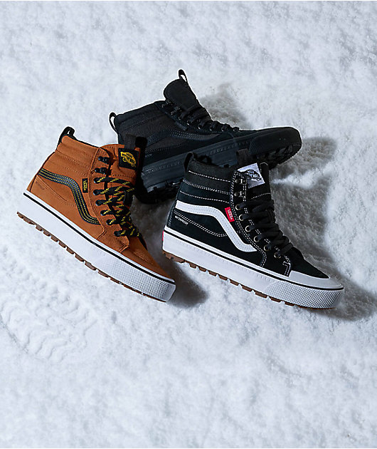 Vans SK8-Hi MTE-1 ブラック Vans | Sk8-Hi MTE 1 Black/True White | Shoe – Gunthers Supply And