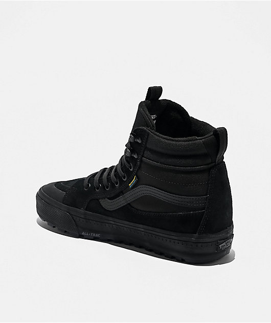 Vans Sk8 Hi Waterproof MTE Black Shoes