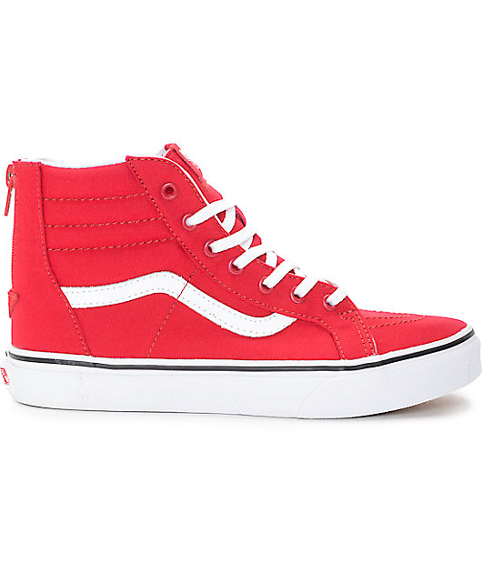 red vans zip