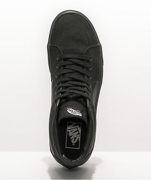 Vans Sk8 Hi zapatos de skate en negro (hombre) 