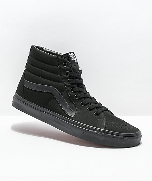 Vans Sk8 Hi zapatos de skate en negro (hombre) 