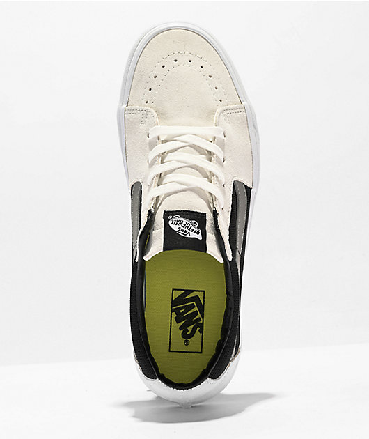 Vans sk8 cheap low white leather