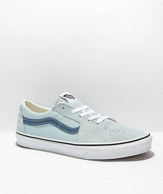 sk8 low vans blue