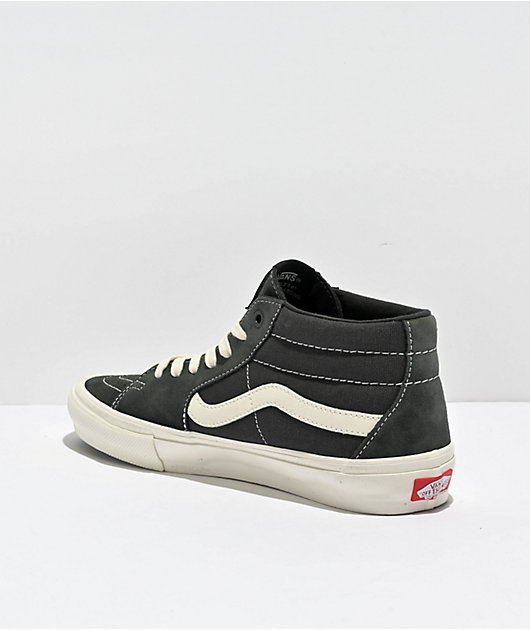 Vans Sk8-Mid Grosso Gray Skate Shoes