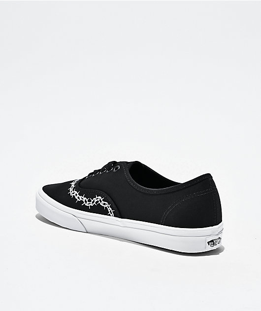 Vans Skate Authentic Chain Black Skate Shoes