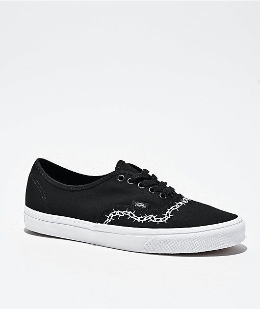 Vans Skate Authentic Chain Black Skate Shoes