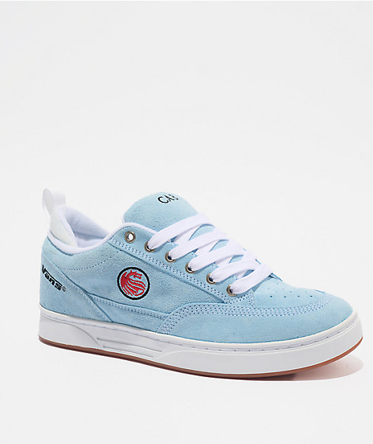 Vans Skate Cab Baby Blue Skate Shoes