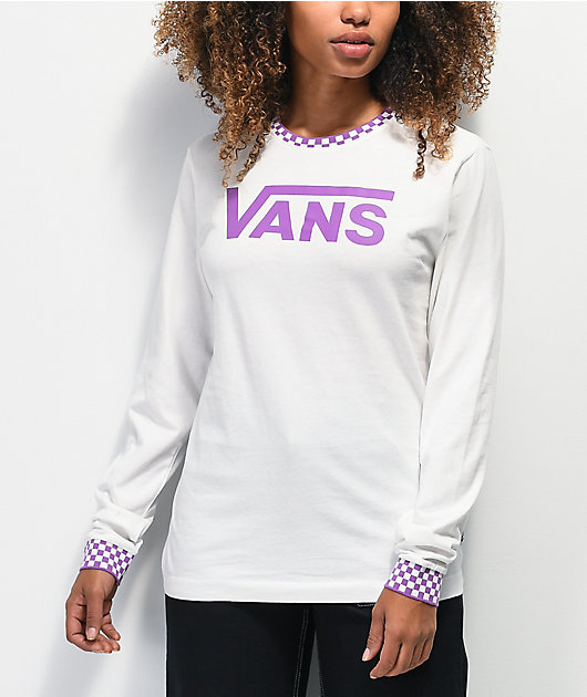 purple vans shirt