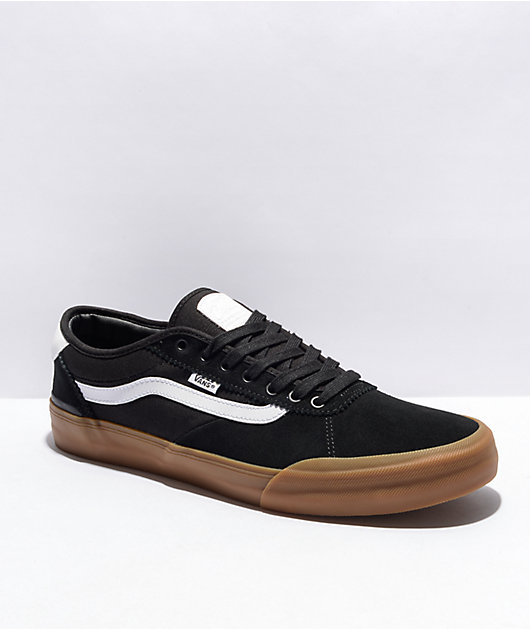 Vans Skate Chima Black Gum Skate Shoes Zumiez