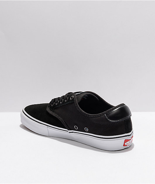 Vans Skate Chima Ferguson Black & White Skate Shoes
