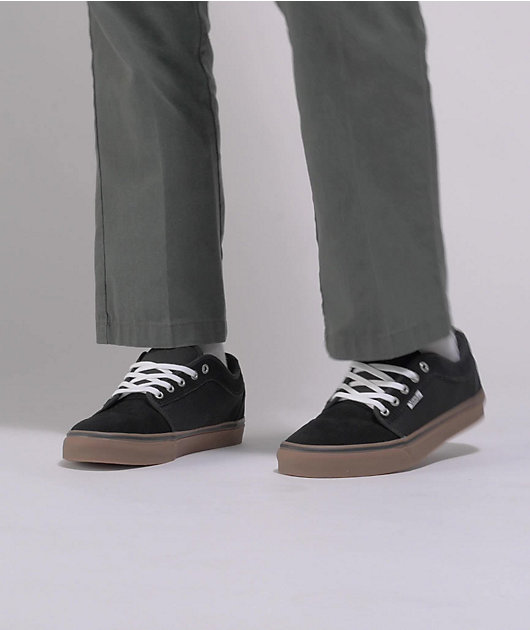 Vans Skate Chukka Low Black & Gum Skate Shoes video