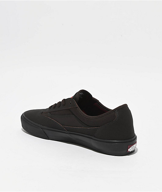 Vans Skate Curren Caples Dark Brown Skate Shoes