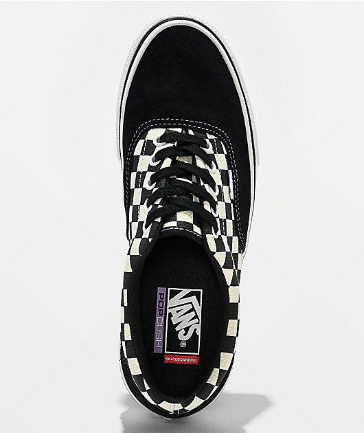Vans Skate Era Checkerboard & Black Shoes
