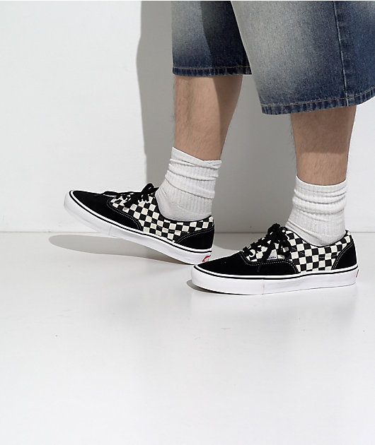 Vans Skate Era Checkerboard & Black Shoes video