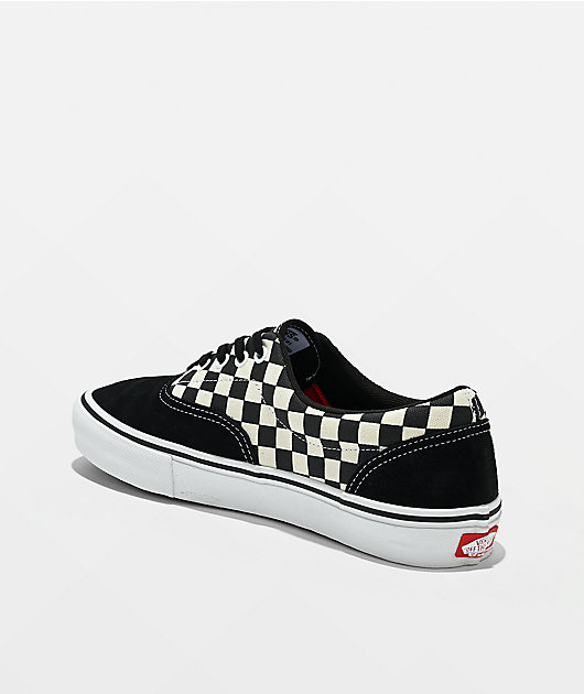 Vans Skate Era Checkerboard & Black Shoes
