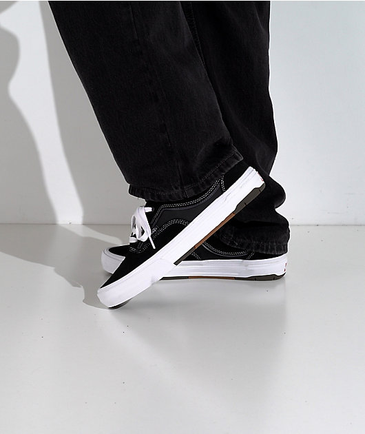 Vans Skate Era Wafflecup Black & White Shoes | Zumiez