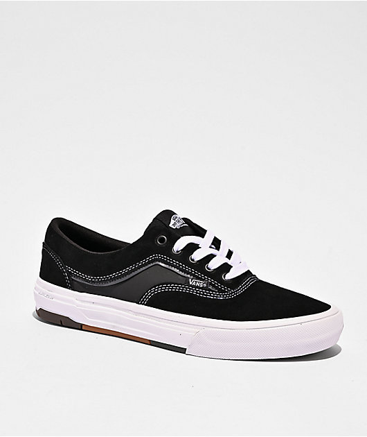 Vans Skate Era Wafflecup Black & White Shoes | Zumiez