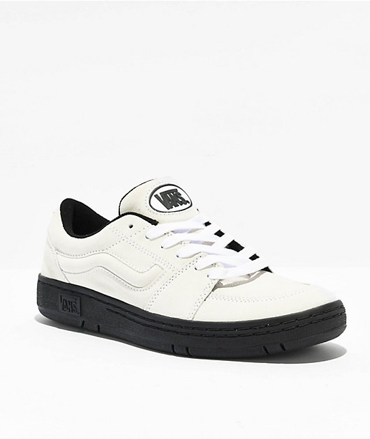 Vans Skate Fairlane White Black Skate Shoes