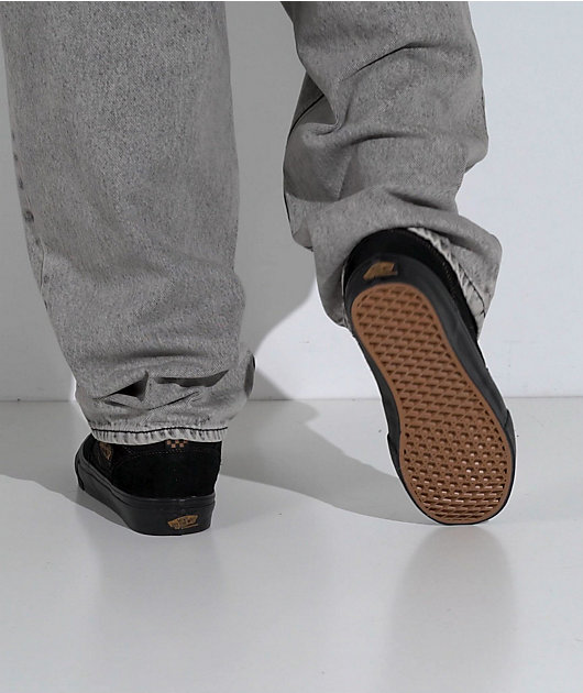 Vans Skate Half Cab Black & Brown Skate Shoes