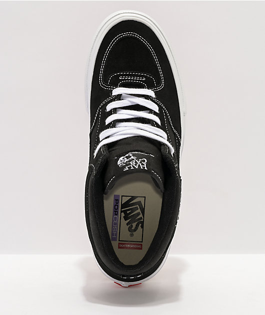 Vans Skate Half Cab Black & White Skate Shoes