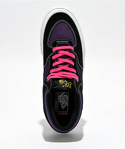 Vans Skate Half Cab Black Purple Skate Shoes