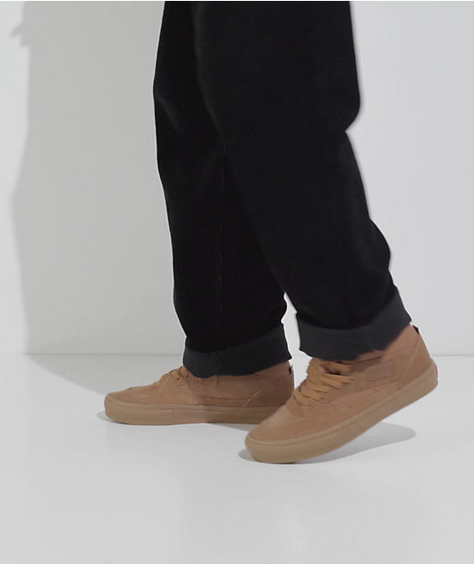 Vans Skate Half Cab Brown & Gum Skate Shoes video