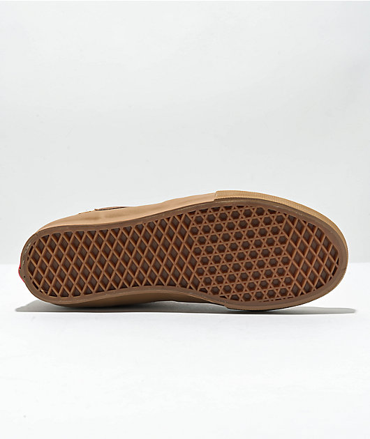 Brown gum sole clearance vans