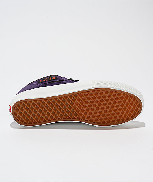 Vans Skate Half Cab Croc Grape Purple Skate Shoes