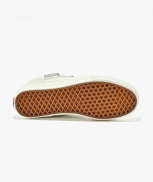 Vans Skate Half Cab Marshmallow White Skate Shoes