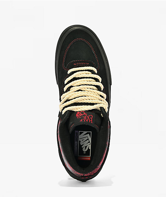 Vans Skate Half Cab Saw Red & Black Skate Shoes
