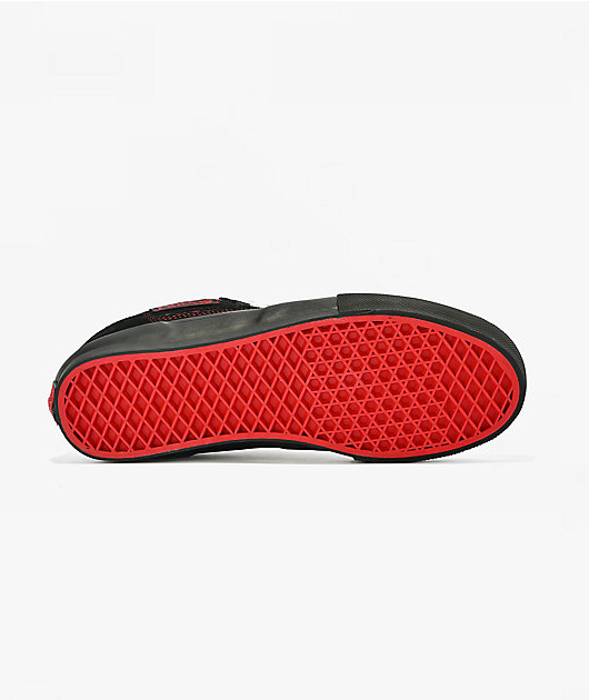 Vans Skate Half Cab Saw Red & Black Skate Shoes