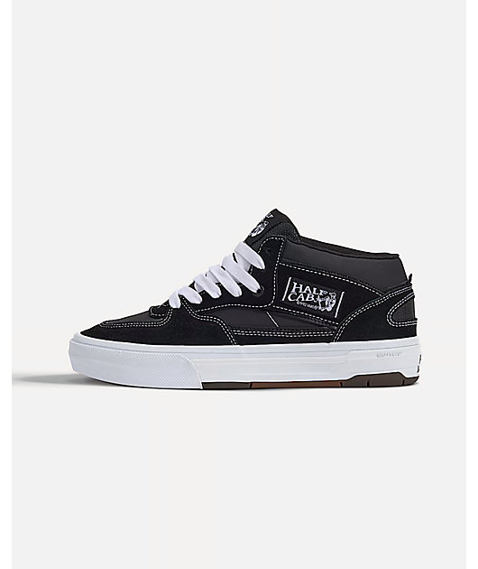Vans Skate Half Cab Black & White Skate Shoes
