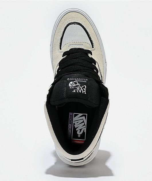 Vans Skate Half Cab Wafflecup White Skate Shoes