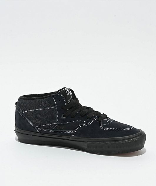 Vans Skate Half Cab Web Dark Grey & Black Skate Shoes