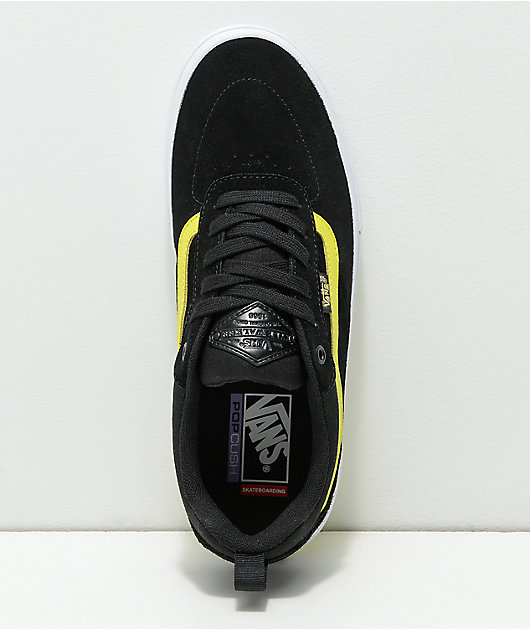 Vans Skate Kyle Walker Black & Sulphur Skate Shoes | Zumiez