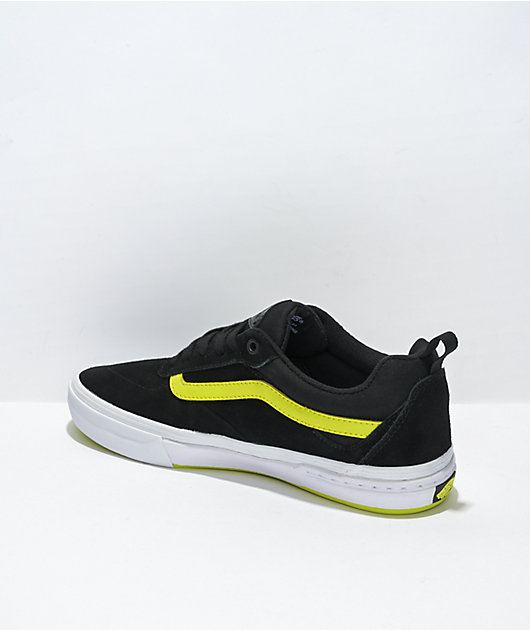 Vans Skate Kyle Walker Black & Sulphur Skate Shoes | Zumiez