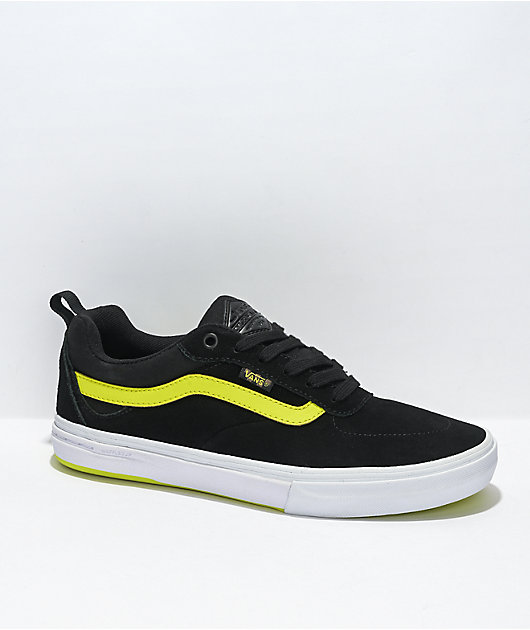 Vans Skate Kyle Walker Black & Sulphur Skate Shoes | Zumiez