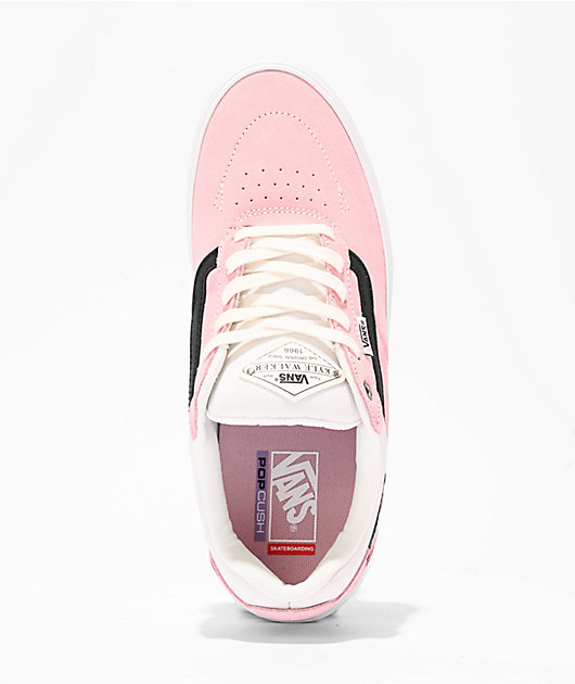 Vans Skate Kyle Walker Pink Black Skate Shoes Zumiez