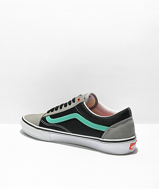 Grey turquoise vans hotsell