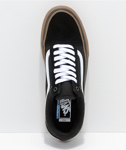Vans Old Skool Black, White & Gum Skate Shoes