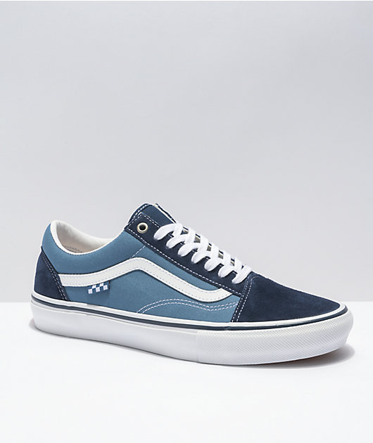 Vans Skate Old Skool Doodle azul marino y blanco zapatos de skate