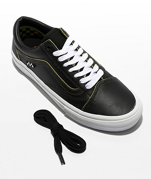 Vans old outlet skool black zumiez