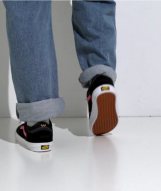 Vans Rowley Pants Style Vans Skate Rowley Suede Black Pink Skate