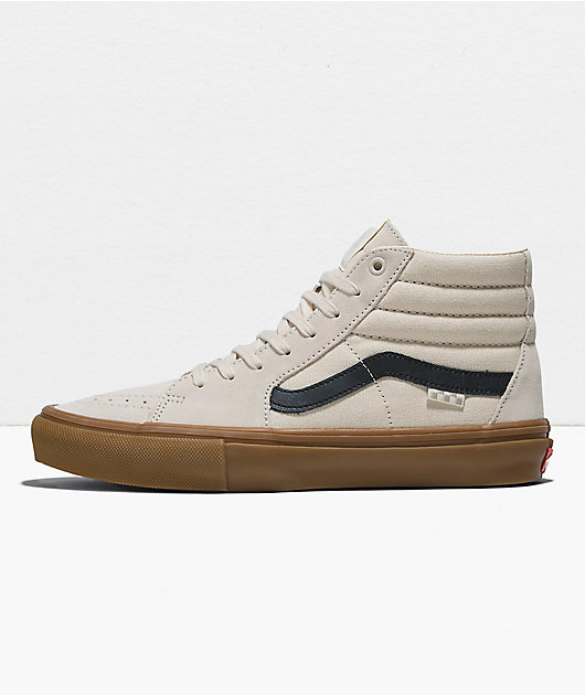 Vans Skate Sk8-Hi Birch & Gum Skate Shoes