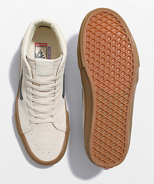 High top hotsell vans gum sole